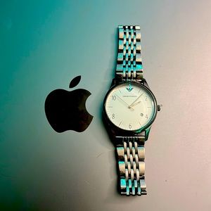 Emporio Armani Silver Analog Watch